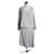Hermès HERMES Vestido largo de cashmere color crudo Muy buen estado40 Beige Cachemira  ref.762491