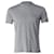 Balenciaga Logo T-shirt in Grey Cotton  ref.762542