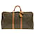 Louis Vuitton Monograma marrón Keepall 60 Castaño Lienzo  ref.762699