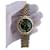 Relógio masculino Rolex Datejust em dois tons verde 16233 Dial 18k Moldura canelada 36mm relógio Metal  ref.762884