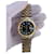 Rolex Mens Datejust Two-tone Blue Diamond Dial 18k Fluted Bezel 36mm Watch  Metal  ref.762906