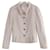 Chanel Vintage SS06 06P Beige Silk Fringed Hem Jacket  ref.763204