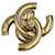 CHANEL CC Drehverschluss aus Gold Golden Metall  ref.763213