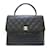 Chanel Coco Handle Black Leather  ref.763679