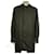 Burberry Hommes Cotton Blend Black Trench Jacket Check Lining Coat size 56 Polyester Noir  ref.763778