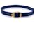 Louis Vuitton Vintage Blue Epi Belt Gold Metal Buckle Size 85/34 Leather  ref.763905