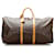 Louis Vuitton Brown Monogram Keepall Bandouliere 60 Marrone Tela  ref.764077