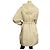 MONCLER Giubbotto Alfirk Giubbotto Parka Long Raincoat con cintura con cappuccio e zip 3 - vista 2