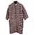 Chanel 12k Pink Black Tweed Coat Sz.36 Multiple colors  ref.764432