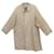 Burberry vintage men's raincoat size L Beige Cotton Polyester  ref.764445