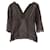 Zadig & Voltaire Wrap blouse Grey Cotton  ref.764550