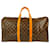 Louis Vuitton Brown Monogram Keepall 55 Cloth  ref.764706