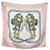 Hermès FOULARD HERMES BRIDES DE GALA GRYGKAR CARRE 90 EN SOIE ROSE PINK SILK SCARF  ref.764982