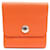 Hermès NEW HERMES CASE BLOC NOTEBOOK LEATHER SWIFT ORANGE PAPER MEMO LEATHER HOLDER  ref.764999