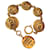 Vintage Chanel-Armband Golden Vergoldet  ref.765902