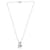 Dior Collar con tachuelas de diamantes de imitación rosa Plata Metal  ref.766017
