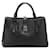 Bottega Veneta Intrecciato Leather  Roma Handbag Black Pony-style calfskin  ref.766139