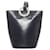 Céline Circle Logo Leather Bucket Bag Black Pony-style calfskin  ref.766173