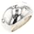 Chanel Domed Logo Ring Silvery  ref.766185