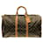 Louis Vuitton Keepall 50 Brown Cloth  ref.766296
