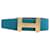 Hermès Hermes Azul Couro  ref.766667