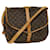Louis Vuitton Monograma Saumur 35 Bolsa de ombro M42254 LV Auth jk3013 Lona  ref.767022