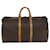 Louis Vuitton Keepall 55 Brown Cloth  ref.767125