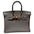 Hermès HERMES BIRKIN BAG 25 Grey Leather  ref.767315