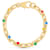 Louis Vuitton LV x YK Edge painted dots necklace Golden Metal  ref.767324