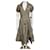 Diane Von Furstenberg DvF Vintage Taffy Wickelkleid im Safari-Stil Khaki Polyester  ref.767338
