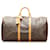 Louis Vuitton Brown Monogram Keepall 55 Cloth  ref.767369