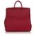 Hermès Hermes Red Clemence HAC Birkin 40 Rosso - vista 3