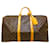 Louis Vuitton Brown Monogram Keepall Bandouliere 50 Castaño Lienzo  ref.767412
