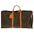 Louis Vuitton Brown-Monogramm-Keepall 60 Braun Leinwand  ref.767445