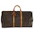 Louis Vuitton Keepall 60 Brown Cloth  ref.767491
