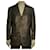 Ralph Lauren Brown Lambskin Leather Button Front Hombres Blazer Tamaño de la chaqueta 42 R Castaño Cuero  ref.767690