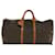 Louis Vuitton Keepall 60 Brown Cloth  ref.768287