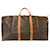 Louis Vuitton Brown Monogram Keepall 60 Marrone Tela  ref.768737