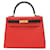 Hermès hermes kelly Red Leather  ref.768909