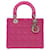 Dior Lady Dior Pink Leather  ref.769019