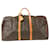 Louis Vuitton Keepall Bandouliere 60 Brown Cloth  ref.769042