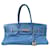 Hermès JPG Schultertasche Birkin I Blau Leder  ref.769057
