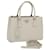 Saffiano PRADA Hand Bag Safiano Leather White 1BA863 Auth tp579  ref.769081