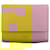 Céline Portefeuille Veau Yellow Leather  ref.769197