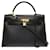 Hermès Kelly Black Leather  ref.769315
