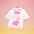 Hermès Hermes: Camiseta curta com capuz "JUNGLE LOVE". 40 Rosa - vista 2