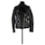 Sézane jacket 36 Black Leather  ref.769837