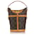 Bucket Louis Vuitton Brown Monogram Duffle Cloth  ref.769938