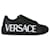 Tênis com logo Versace Greca Preto  ref.770182