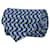 Gravata de seda com estampa de coelho Salvatore Ferragamo Azul  ref.770196